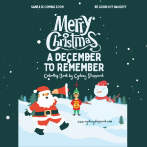 Merry Christmas A December to Remember Coloring Book - cydney sheppard