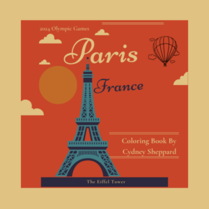 Paris-coloring book-cydney sheppard