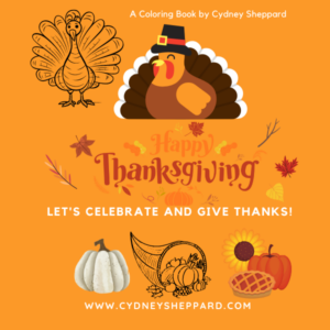 Thanksgiving-coloring book-cydney sheppard