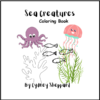 sea creatures-coloring book-cydney sheppard